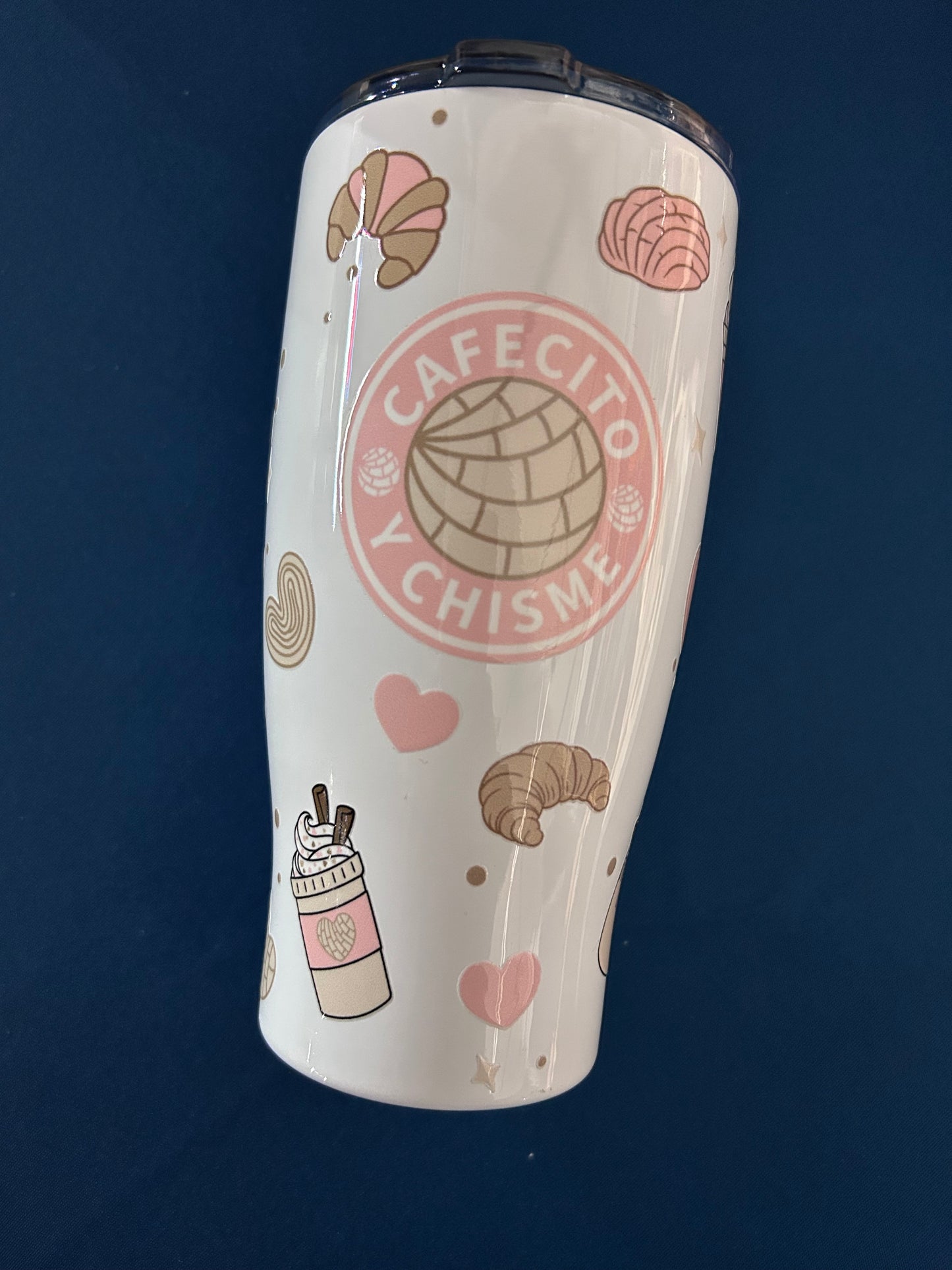 30 oz Cafecito and Chisme Tumbler