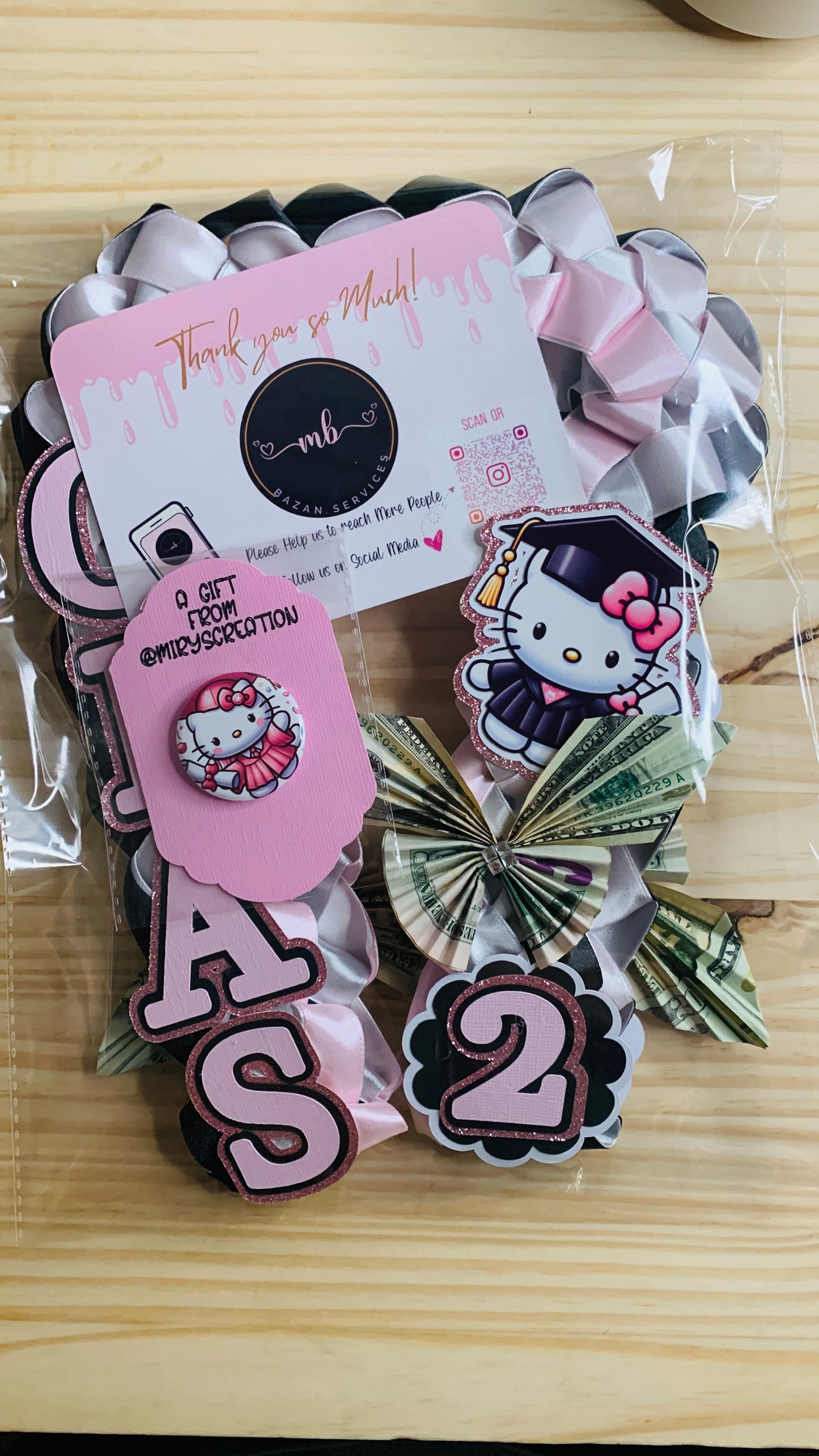 Personalized Graduation Lei